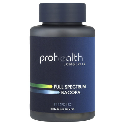 ProHealth Longevity  Full Spectrum Bacopa  60 Capsules