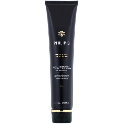 Philip B Mega-Curl Enhancer, кондиционер для вьющихся волос, с благовониями, 178 мл (6 жидк. унций)