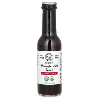 Pure Indian Foods, Organik Worcestershire Sosu, 5 fl oz (148 ml)