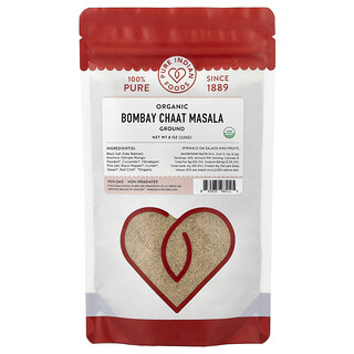 Pure Indian Foods, Organic Bombay Chaat Masala, Ground, 8 oz (226 g)
