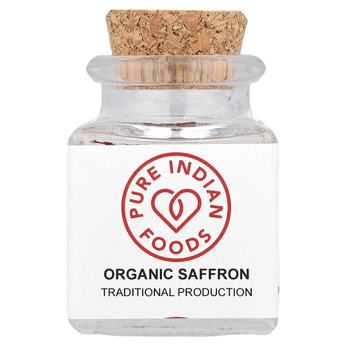 Pure Indian Foods La Mancha D.O.P. Spanish Saffron, 1 g