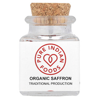 Pure Indian Foods, La Mancha D.O.P. Spanish Saffron, 1 g