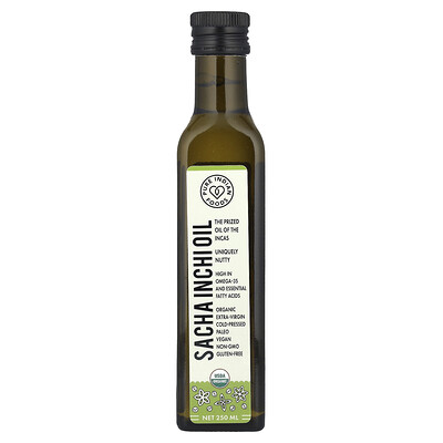 Pure Indian Foods  Organic Cold Pressed Extra-Virgin Sacha Inchi Oil  250 ml