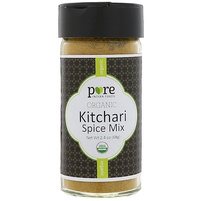 Pure Indian Foods 有機Kitchari混合調味料,2.4 oz (68 g)