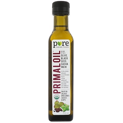 Pure Indian Foods 有機初油,冷榨,特級初榨,250 ml
