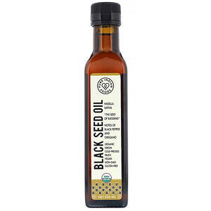 Отзывы о Пуре Индиан Фудс, Organic Cold Pressed Virgin Black Seed Oil, 250 ml