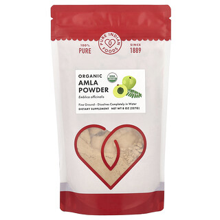 Pure Indian Foods, Organik Amla Tozu, 8 oz (227 gr)