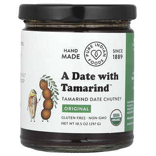 Pure Indian Foods, A Date with Tamarind™, originál, 297 g
