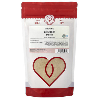 Pure Indian Foods, Amchoor Organik, Ground, 8 oz (226 g)