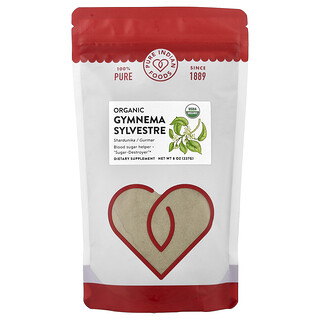 Pure Indian Foods, Biologische Gymnema Sylvestre, 8 oz (227 g)
