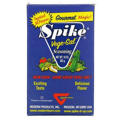 Spike Приправа Vege-Sal, 10 унций (283 г)