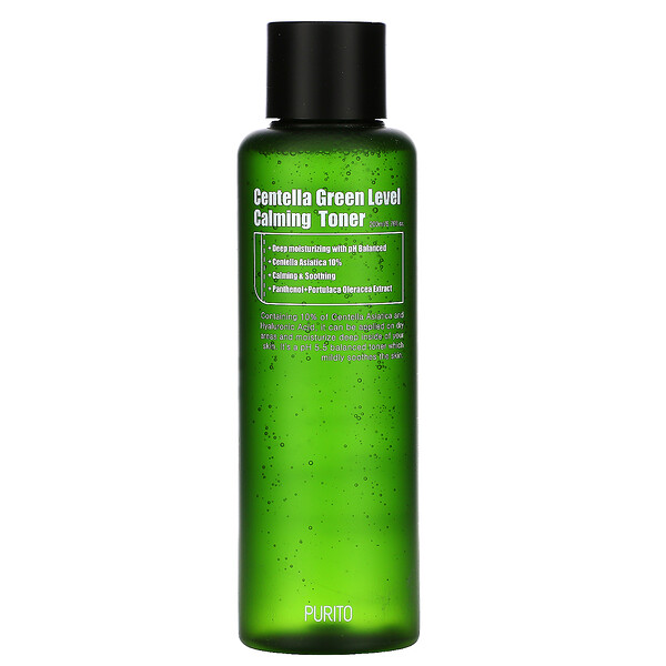 Purito, Centella Green Level Calming Toner, 6.76 fl oz (200 ml)