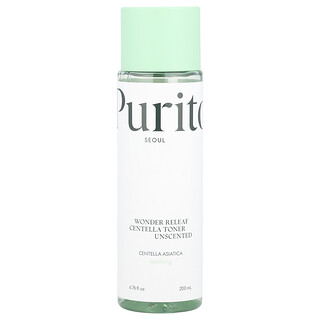 Purito, Tónico con Centella Wonder Releaf, Sin fragancia, 200 ml (6,76 oz. líq.)