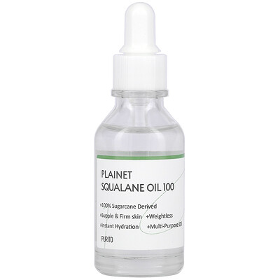 Купить Purito Plainet Squalane Oil 100, 1.01 fl oz (30 ml)