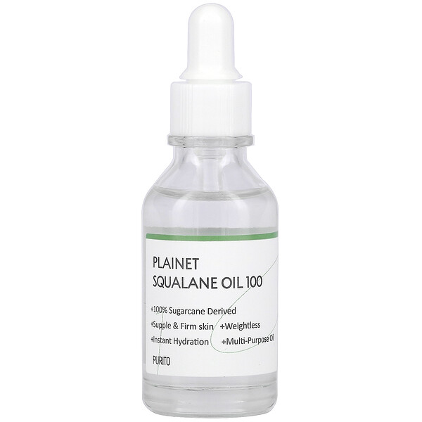 Plainet Squalane Oil 100, 1.01 fl oz (30 ml)