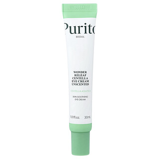Purito, Crema para el contorno de los ojos con Centella Wonder Releaf, Sin fragancia, 30 ml (1,01 oz. líq.)
