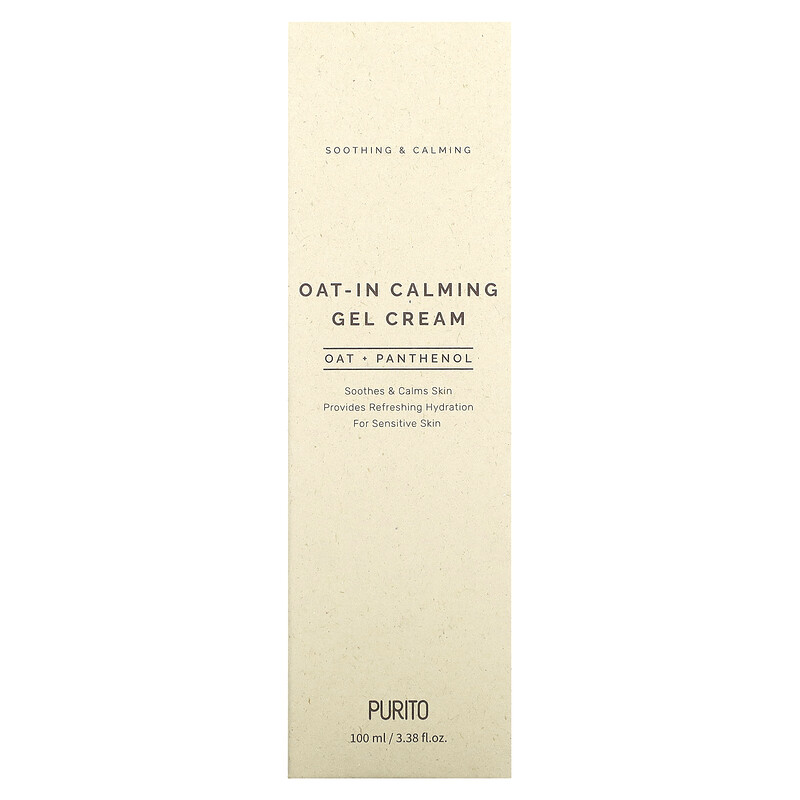 Purito, Oat-In Calming Gel Cream, 3.38 fl oz (100 ml)