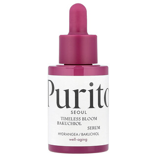 Purito, Sérum de bakuchiol Timeless Bloom, 30 ml (1,01 oz. líq.)
