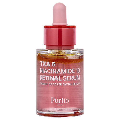 Purito TXA 6, Niacinamide 10 Retinal Serum, 1.01 fl oz (30 ml)