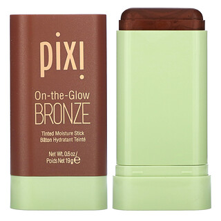 Pixi Beauty, On-the-Glow bronz, színezett nedvesítő rúd, Beach Glow, 0,6 uncia (19 g)