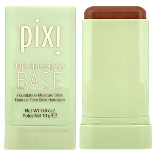 Pixi Beauty, オン ザ グロウ ベース、ファンデーション モイスチャースティック、エスプレッソ、19g（0.6オンス）