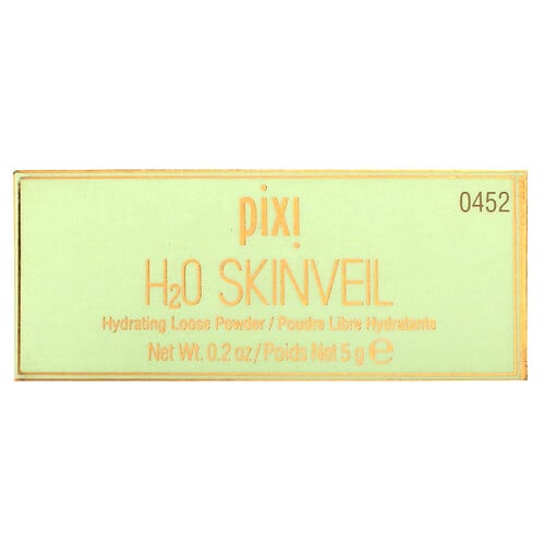 Pixi Beauty, H2O Skinveil, Hydrating Lose Powder, feuchtigkeitsspendender loser Puder, 0452 Sunkissed, 5 g (0,2 oz.)