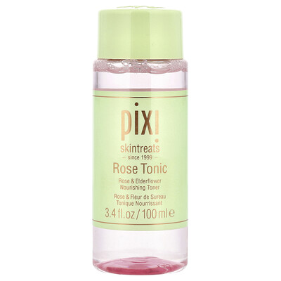 Product Image for Pixi Beauty, Rose Tonic, Rose & Elderberry Nourishing Toner, Alcohol Free, 3.4 fl oz (100 ml)