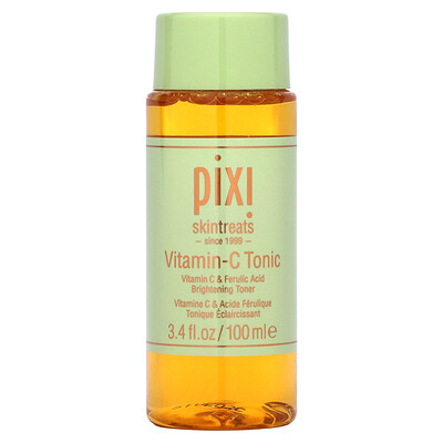 Pixi Beauty Skintreats, тоник с витамином C, осветляющий тонер, 100 мл (3,4 жидких унции)