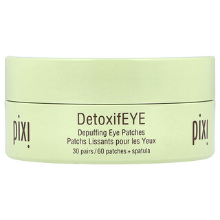 Pixi Beauty, Skintreats, DetoxifEye, Parches protectores para los ojos, 30 pares + espátula