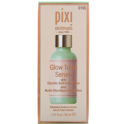 Pixi Beauty Skintreats, Glow Tonic Serum, 1.01 fl oz (30 ml)
