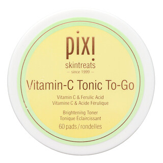 Pixi Beauty, Skintreats，Vitamin-C Tonic To-Go，60 片