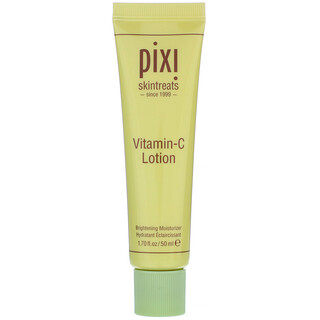 Pixi Beauty, Skintreats（スキントリーツ）、ビタミンCローション、ブライトニングモイスチャライザー、50ml（1.7液量オンス）