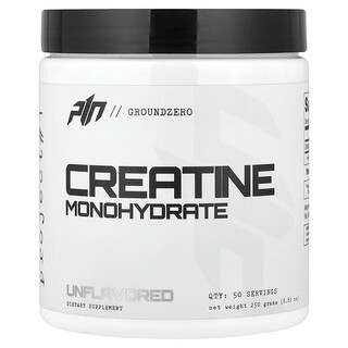 Project 1 Nutrition, моногідрат креатину, без ароматизаторів, 250 г (8,82 унції)