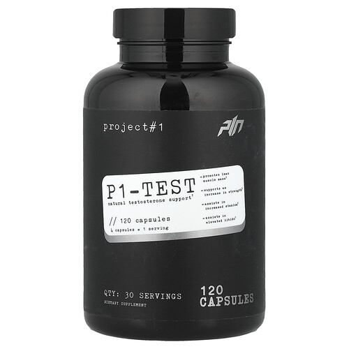 Project 1 Nutrition, P1-Test, 120 Capsules