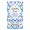 Pukka Herbs, Organic Herbal Tea, Detox, Caffeine Free, 20 Sachets, 0.07 oz (2 g) Each