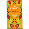 Pukka Herbs‏, Three Ginger Herbal Tea، خالٍ من الكافيين، 20 كيس شاي، 1.27 أوقية (36 جم)