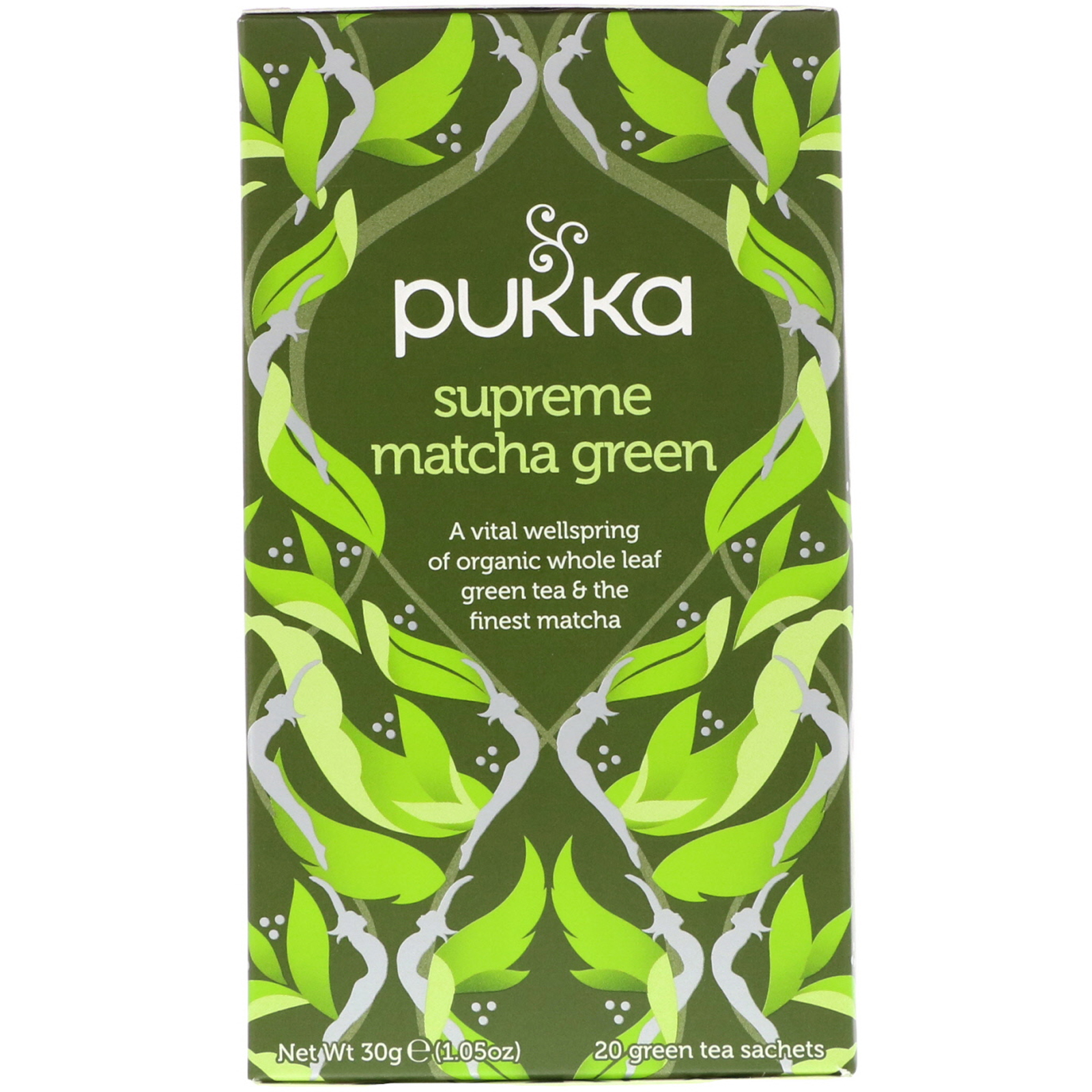 Pukka Green Tea Organic Supreme Matcha Sachets 20 30 G