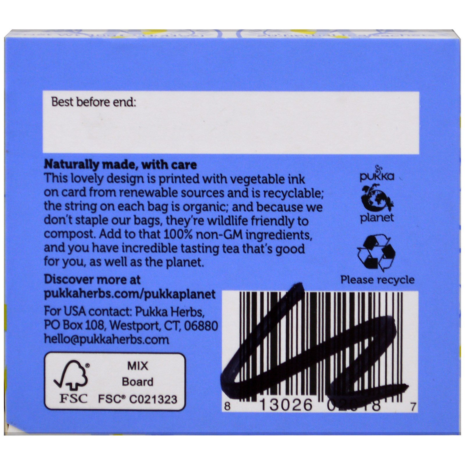 Pukka Herbs, Detox with Lemon Tea, 20 Herbal Tea Sachets, 0.07 oz (2 g