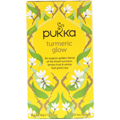 Купить Pukka Herbs Чай с куркумой, 20 пакетиков, 36г (1, 27 унций)