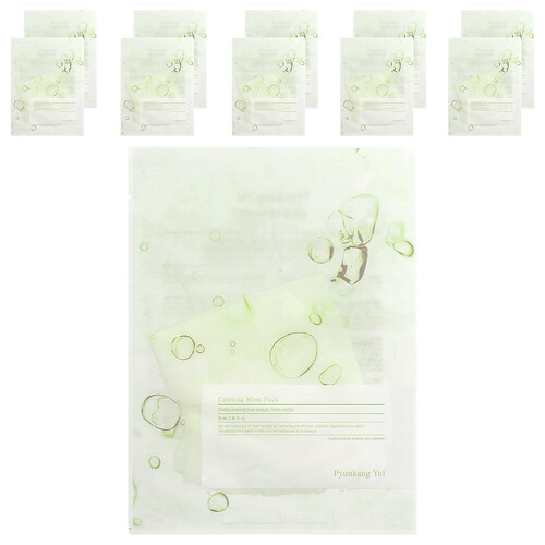 Pyunkang Yul, Beruhigende Schönheitsmasken-Packung, 10 Masken, je 25 ml (0,84 fl oz)
