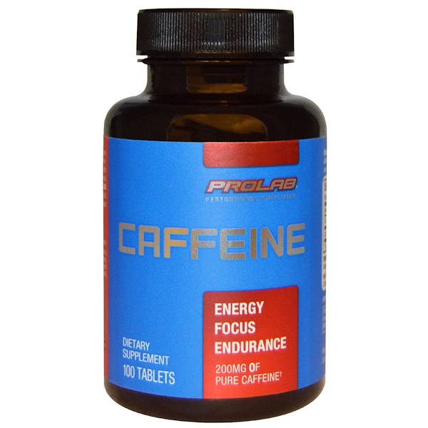 ProLab, Caffeine, 200 mg, 100 Tablets - iHerb