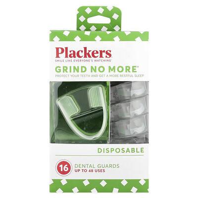 Plackers Grind No More® Disposable Dental Guards 16 Count