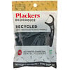 Plackers, EcoChoice, Activated Charcoal Dental Flossers, Fresh Mint, 90 Count