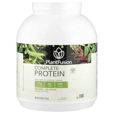 PlantFusion, Proteína completa, Natural, 2,1 kg (4,36 lb)