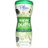 Plum Organics, Super Puffs, Vegetales Orgánicos, Frutas y Cereales, Espinaca y Manzana, 1.5 oz (42 g)