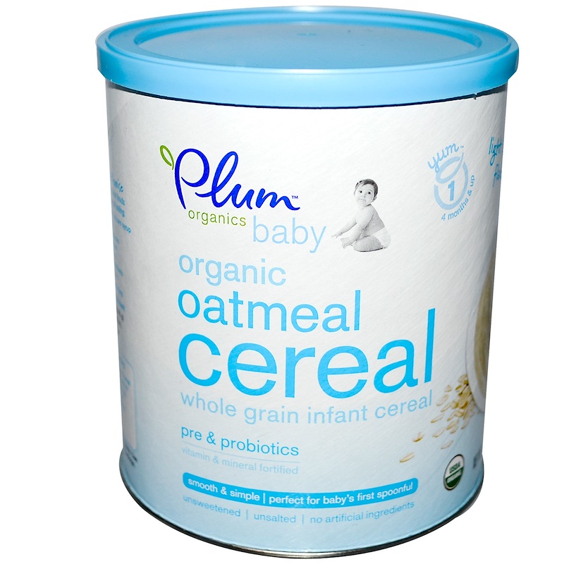 Plum Organics, Baby, Organic Oatmeal Cereal, 7 oz (198 g) iHerb