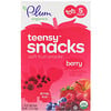 Plum Organics, Tots,Organic Teensy Soft Fruits Snacks, Berry, 12+ Months, 5 Packs, .35 oz (10 g) Each