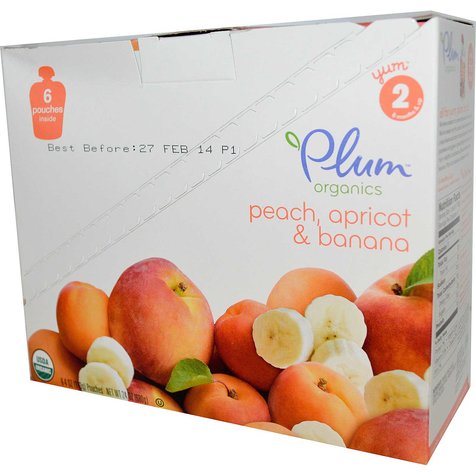 plum organics peach apricot banana