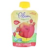 Plum Organics, Mixes de Purê de Maçã Orgânica com Morango e Banana, 4 Sachês, 90 g Cada