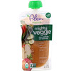 Plum Organics, Tots, Mighty Veggie, calabacín, manzana, sandía, cebada, 113 g (4 oz)